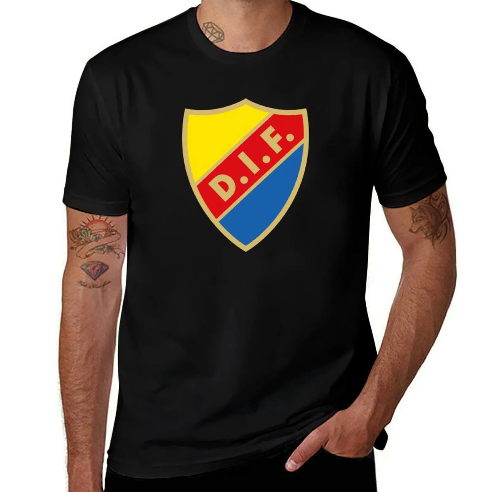 Djurg?rdens IF T-Shirt Daily Wear Print T-Shirt