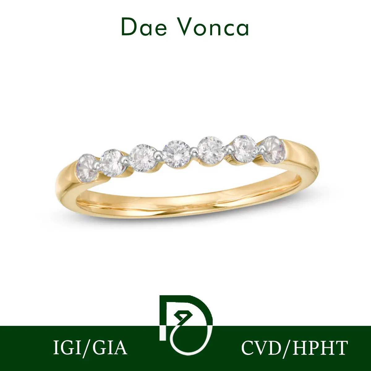 

Кольцо из желтого золота 14 карат с бриллиантом, выращенное в лаборатории, кольцо с бриллиантом круглой огранки, юбилейное кольцо из семи камней, ювелирные изделия с натуральными бриллиантами для жены