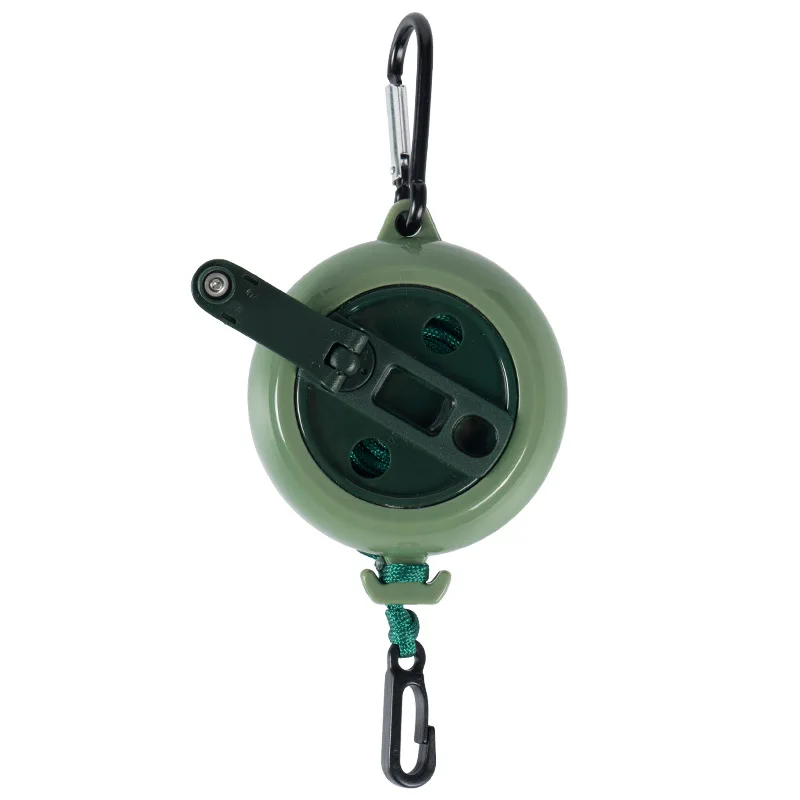 

Outdoor portable hand-cranked clothesline