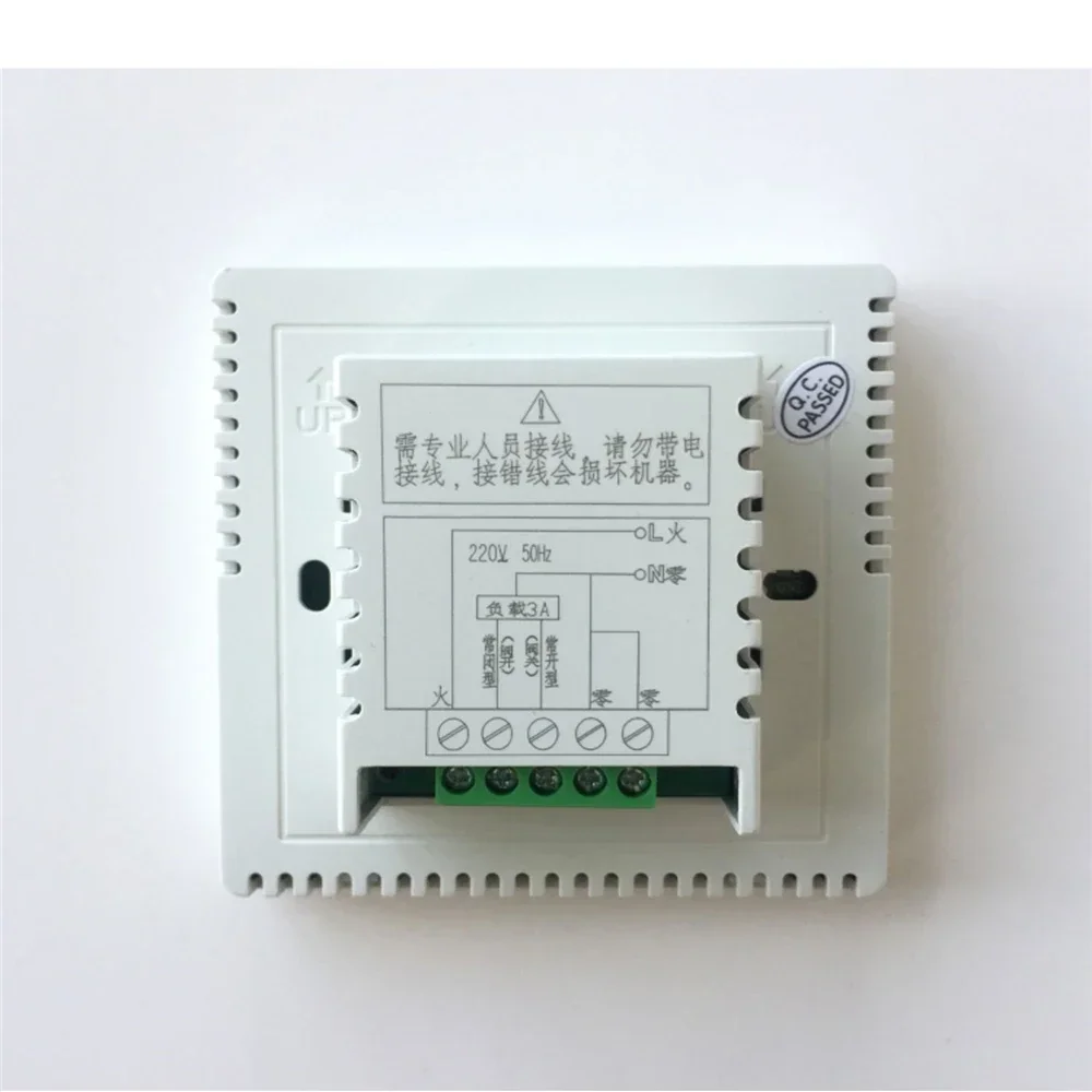 Floor Heating Temperature Controller For Water Floor Heating Dedicated Intelligent Lcd Large Screen Switch Panel
