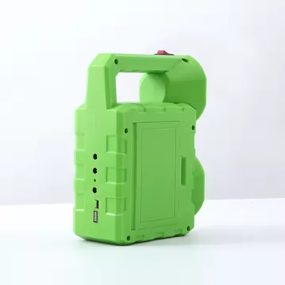 Portable Camping Solar Energy Emergency Lighting 5 in 1 Mobile USB LED Rechargeable Flashlights SOS Bulbs