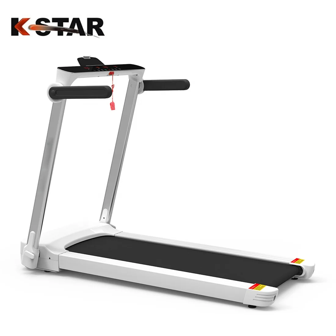 Kstar آلة المشي الصغيرة، محرك بتيار مستمر، مشاية كهربائية قابلة للطي، فرش كربون، مشاية كهربائية مع حامل هاتف