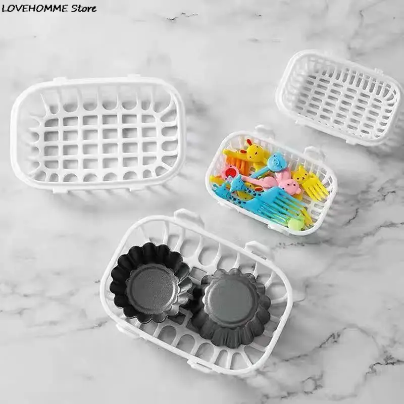 Dishwasher Special Small Items Cleaning Basket Kitchen Tools Accessories Soaking Box Storage Box Dish Fork Chopstick Storage