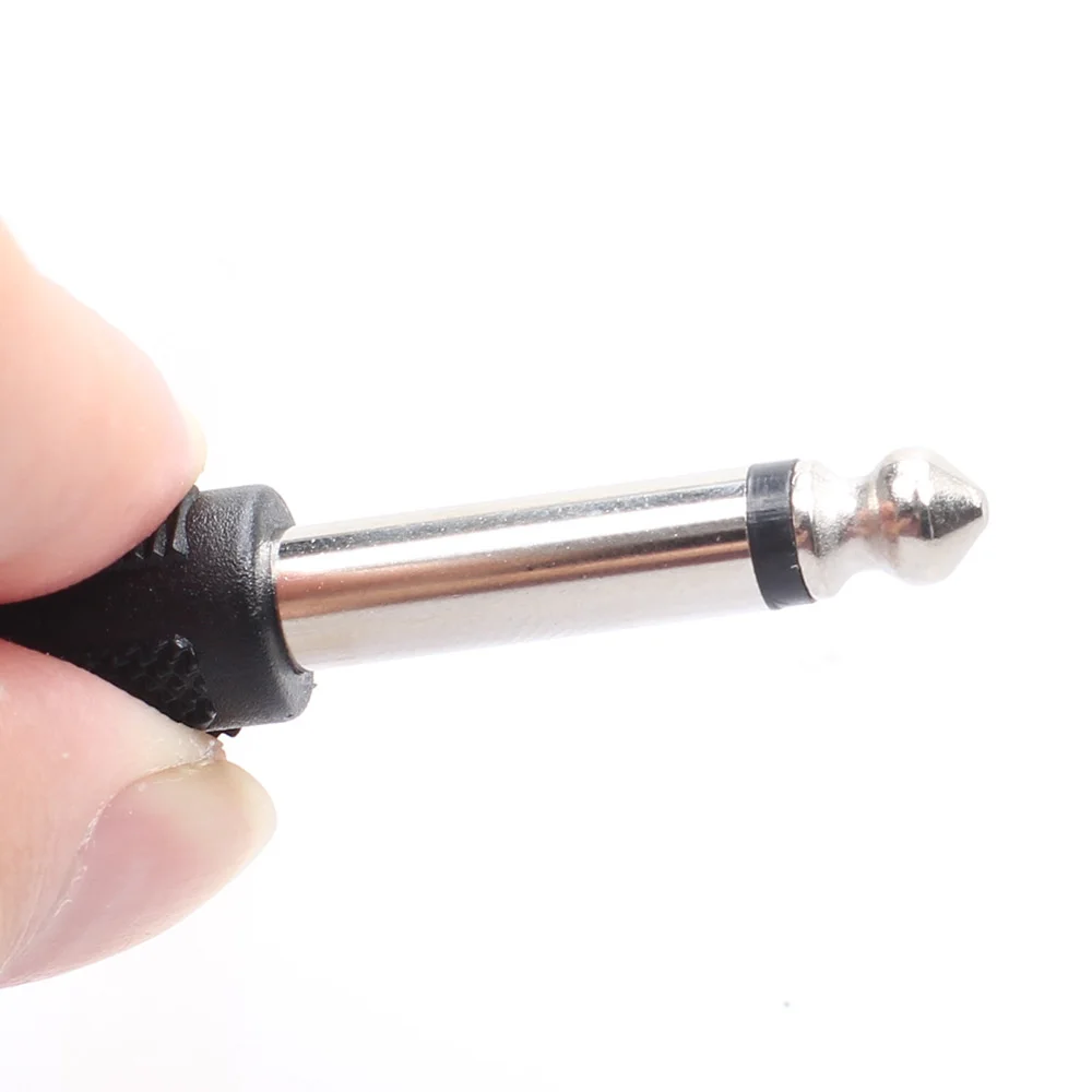 Musical Sound 2/12/100/200 Pieces 6.35mm 1/4inch Male Mono Plug to RCA Female Audio Adapter Connector Guitar Adapter Convertor