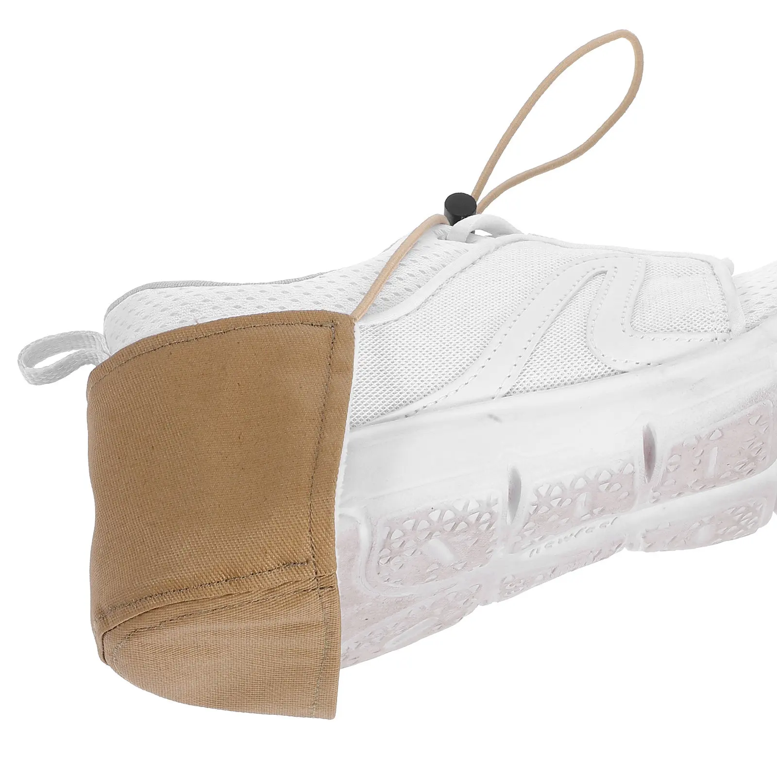 

2Pcs Shoe Heel Protectors for Driving Anti Skid Reusable Heel Caps Easy Install Comfortable Lightweight Pad for Men