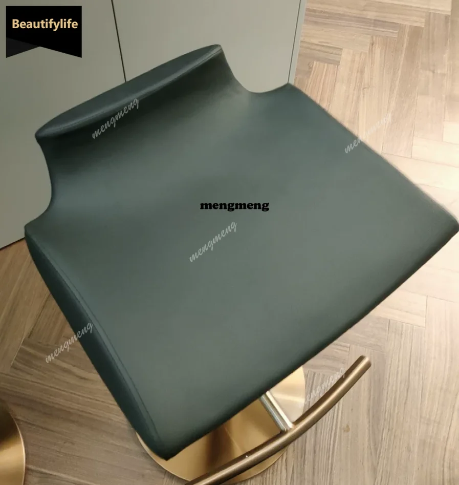 

Patio Contemporary Bar Chair Modern Barber Comfortable Shower Bar Chair High Swivel sillas para barra de cocina Luxury Furniture