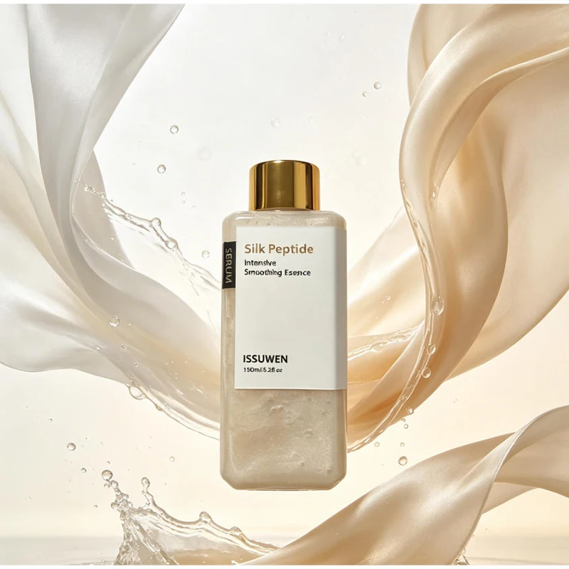 Silk Peptide Silk Essence Water Fade Fine Lines Increase Skin Elasticity Moisturize Moisturize Refreshing Non Greasy Mild Toner