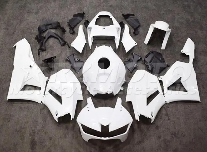 4Gifts New ABS Motor Fairings Kits Fit For HONDA CBR600RR F5 2013 2014 2015 2016 2017 2018 2019 Bodywork Set Custom White Glossy