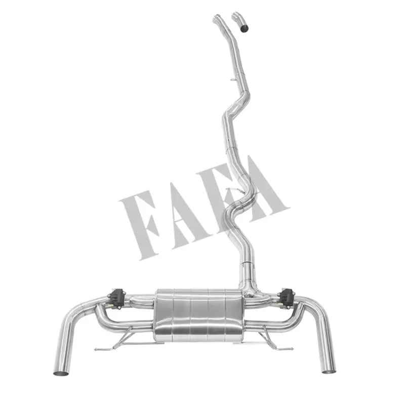 Hot Selling For 330i G20 High-Performance Tuning Exhaust System Stainless Steel Back Middle End Downpipe Exhaust Pipe