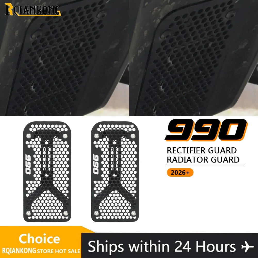 

Motorcycle Rectifier Guard Protection Radiator Grille Guard Cover FOR KTM 990 DUKE / DUKE 990 Duke990 990Duke 2024 2025 2026