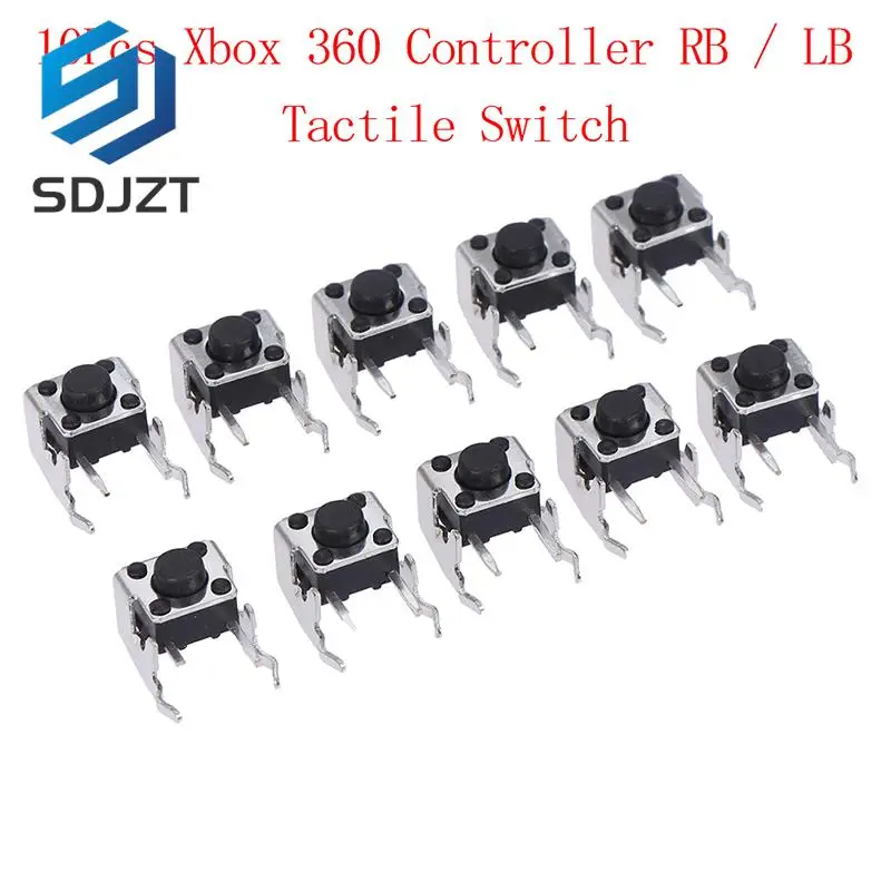 Hot sale 10Pcs Replacement Repair Parts LB RB Switch Bumper Joystick Button for Xbox 360 Controller