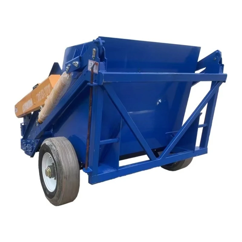 Customized Agricultural Tractor Traction Rock Picker Stont Removal Machine