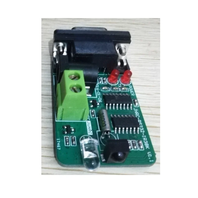 

RS232 to infrared meter reading and receiving module, serial port to infrared (requires external power supply of 5V)