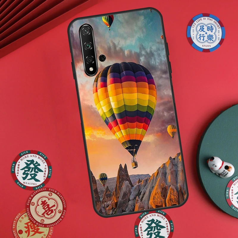 منطاد الهواء الساخن السفر الجبل لهواوي نوفا 12s 7i 8i 11i 12i Y73 Y70 Y90 Y60 Y72 Y61 Y91 9 10 SE P30 Pro P40 لايت