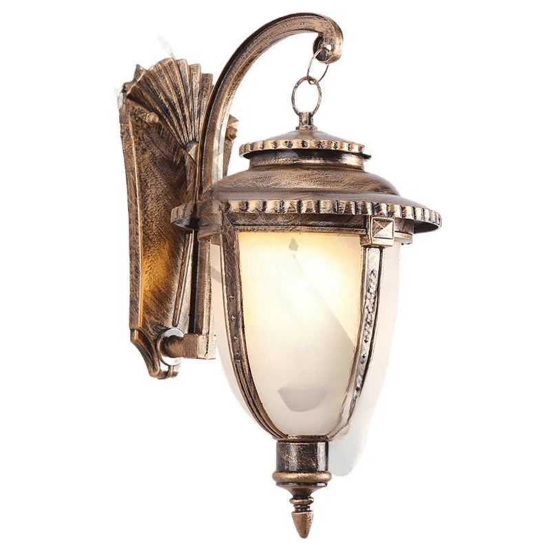 

European waterproof desk lamp, exterior balcony, outdoor courtyard dew outdoor garden landscape