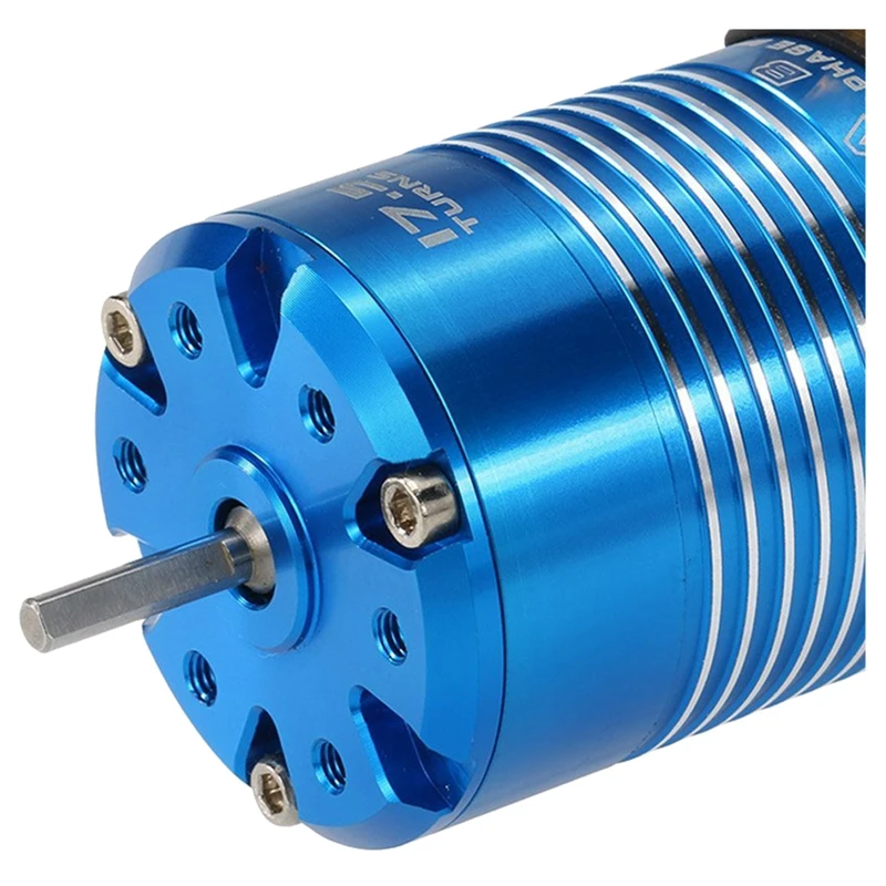 Imagem -04 - Eficiência Sensor Motor sem Escova 540 17.5t 2200kv 10 rc Carro Caminhão Alta