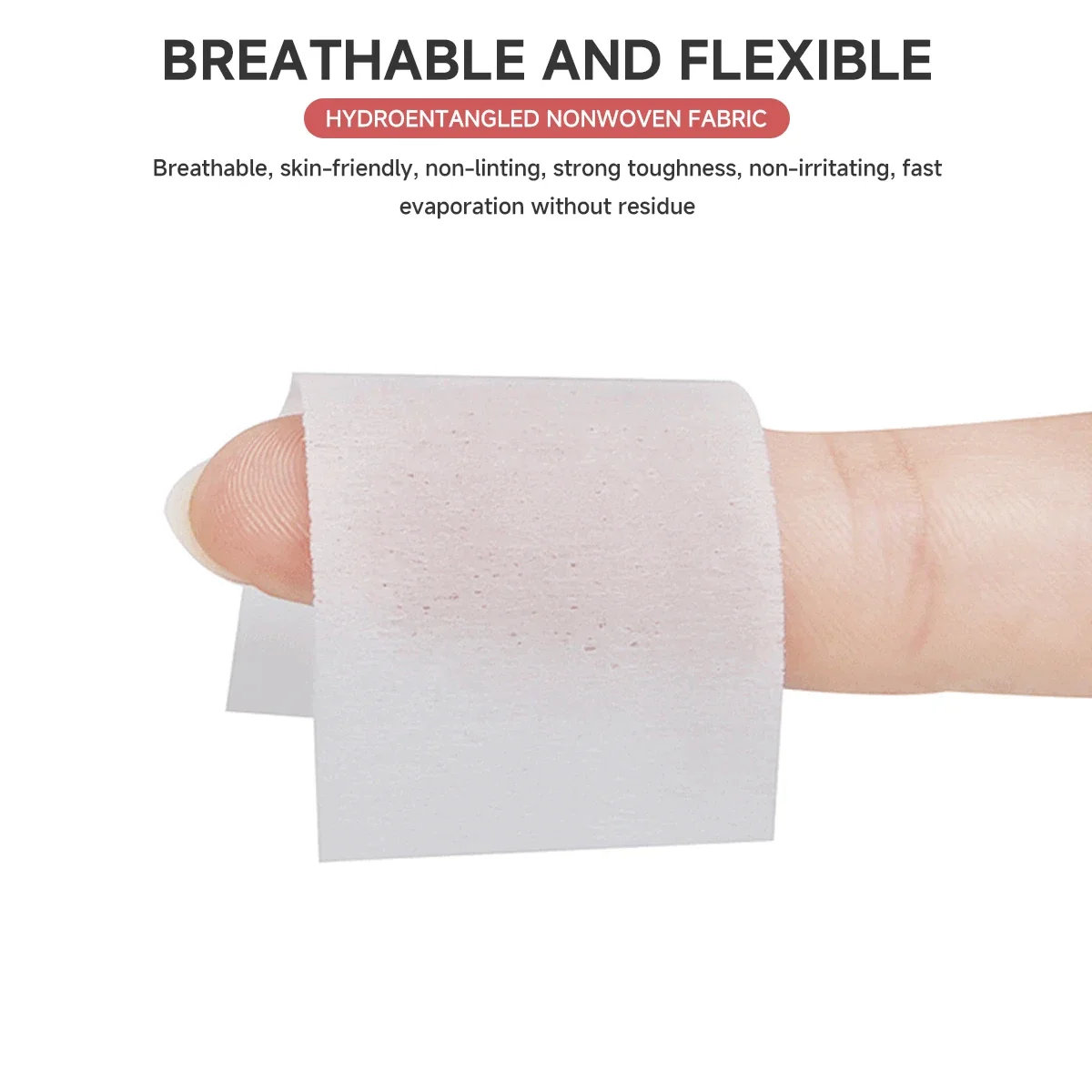 وسادات قطنية كحولية يمكن التخلص منها ومريحة لتنظيف شاشات الهاتف المحمول والتطهير والعناية بالجروح وممسحة الكحول