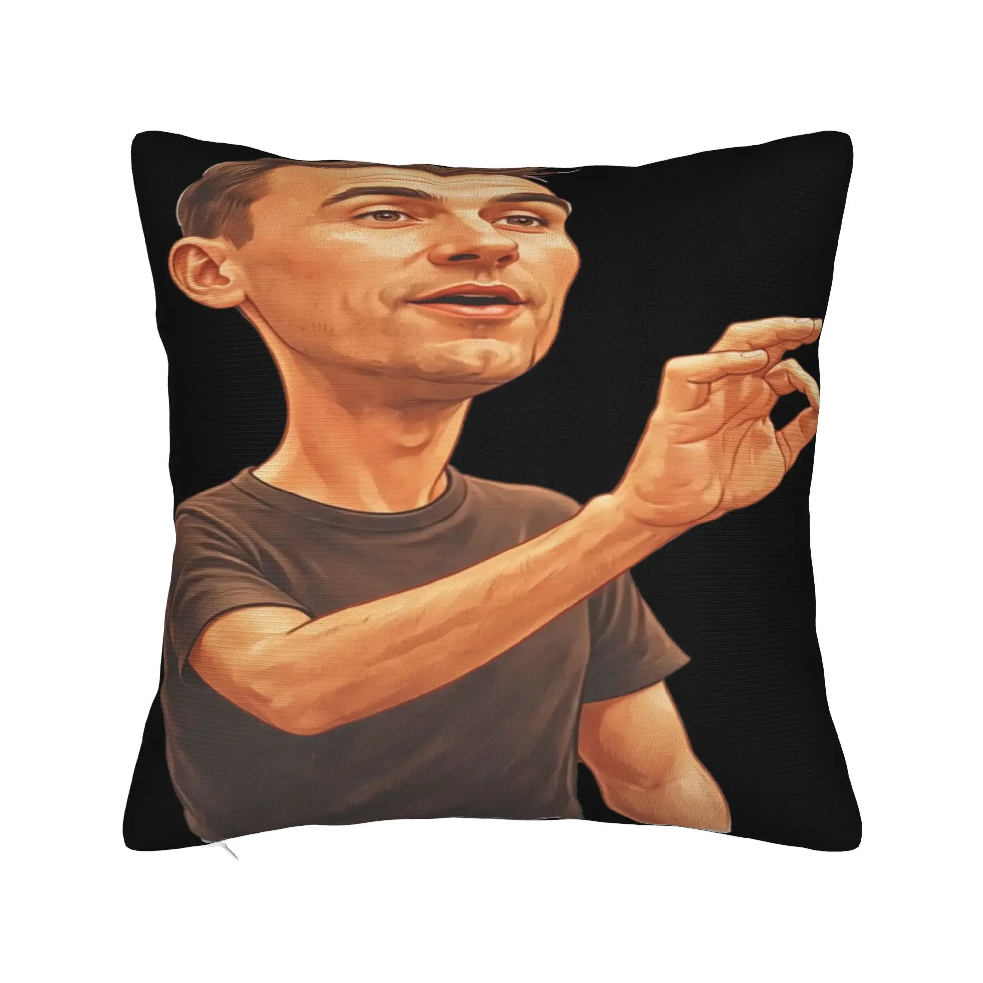 I Love Charlie Kirk Meme Pillow Case  Soft Pillow Cover For Wedding Party Home Decor Funny Pillowcases