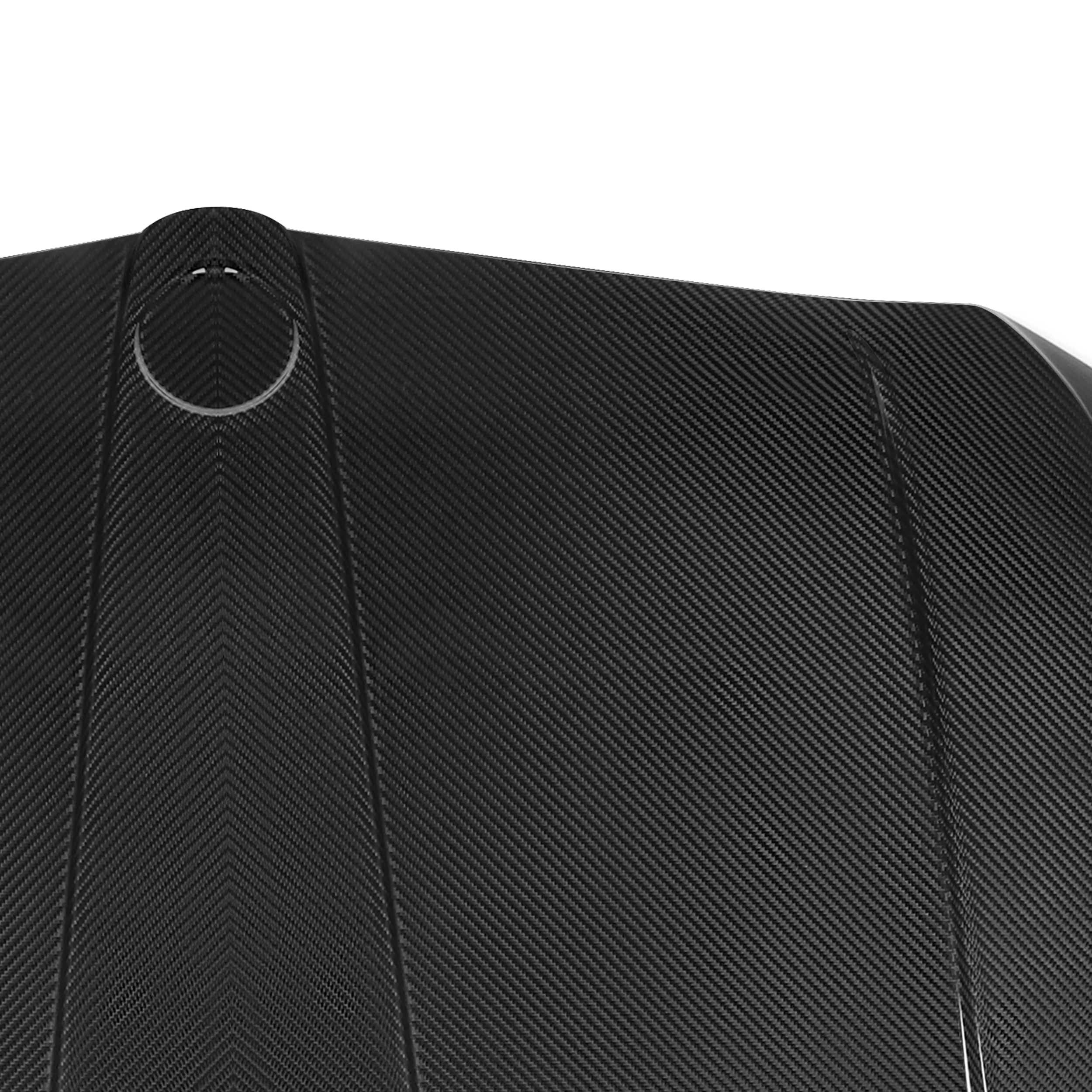 

New Dry Carbon Fiber Car Parts Glossy Black LD Style Front Hood for F95 X5M/F96 X6M 2020+ Front Bonnet Hood