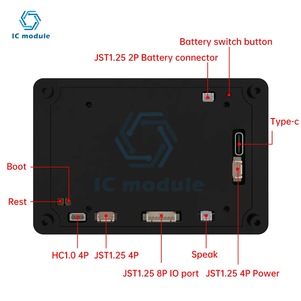 ESP32-S3 3.5-inch Capacitive Touch Screen ESP32-S3 Wifi BT Development Board 320*480 RGB 65K Color