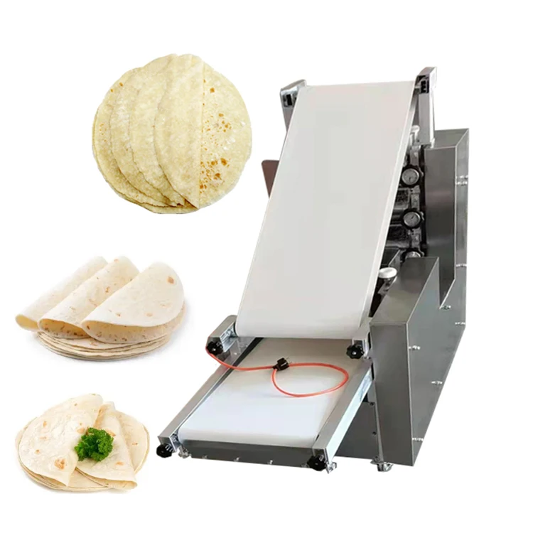 

Pancake Roti Makers Crepe Making Machine Bread Dough Cutter Slapping Machine Pita Bread Corn Tortilla Making Machine