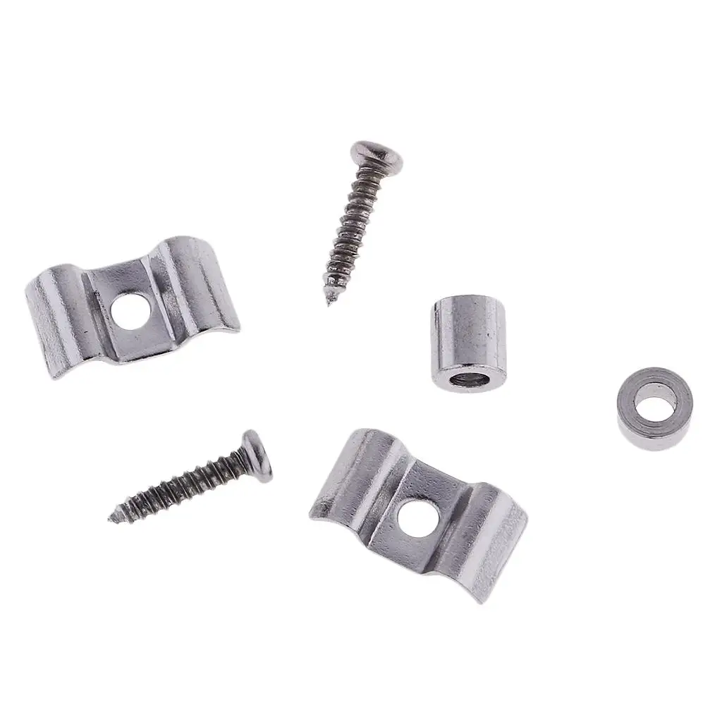 Metal String Tree Guide Retainer Screws Set for ST SQ Electric Guitar Parts