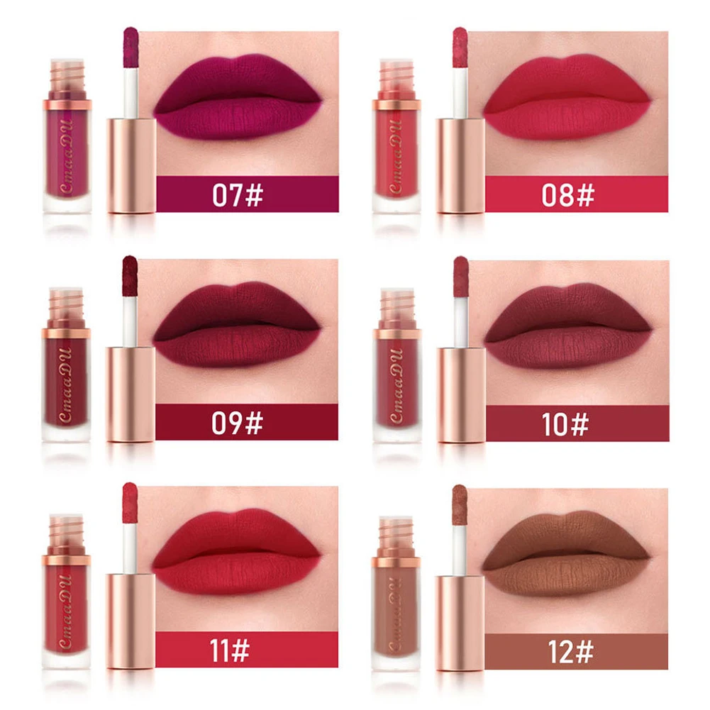 Brillo de labios mate con perfecciones duraderas, textura sedosa, bálsamo labial, taza antiadherente hidratante para estudiantes, regalo de oficina para mujeres