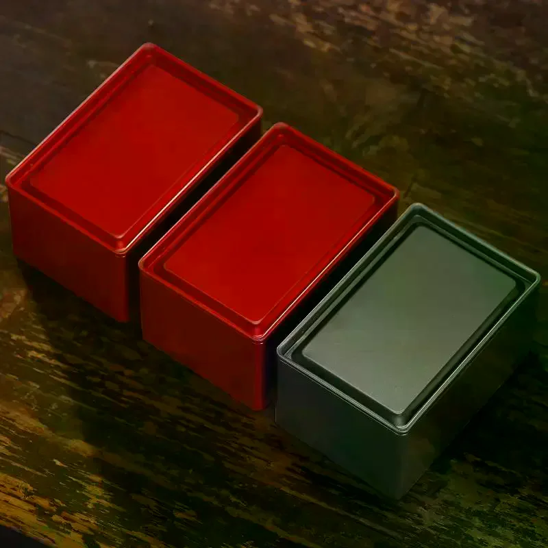 [MA]Tinplate Empty Cans Tea Packaging Cans General Square Cans Dahongpao Green Tea Loose Tea Packaging Boxes[MA]