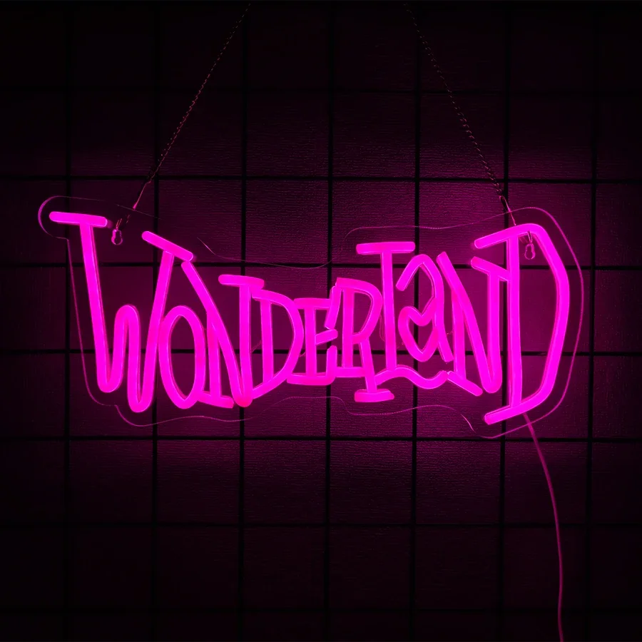 Let's Get Spooky Neon Signs for Wall Decor, LED Neon Light Signs for Wall Bedroom Bar Man Cave Party Halloween Room Decor