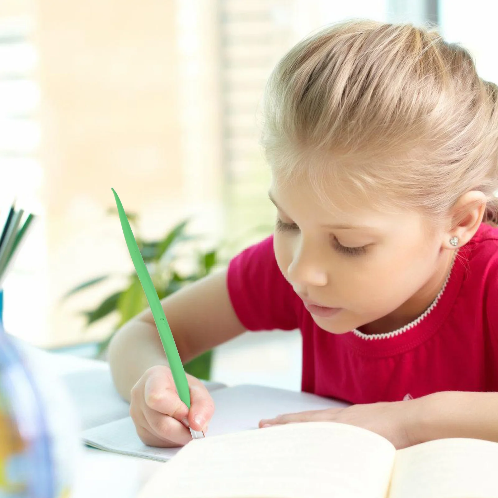 6 قطعة مجموعة أقلام جل للمعلمين الرائعين تصميم العشب الفلوريسنت أقلام الكتابة لتدوين الملاحظات لوازم الدراسة المدرسية حزمة كبيرة #6