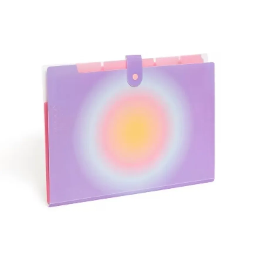 Purple Head In The Clouds 6 Pocket Expanding File Folder view 4