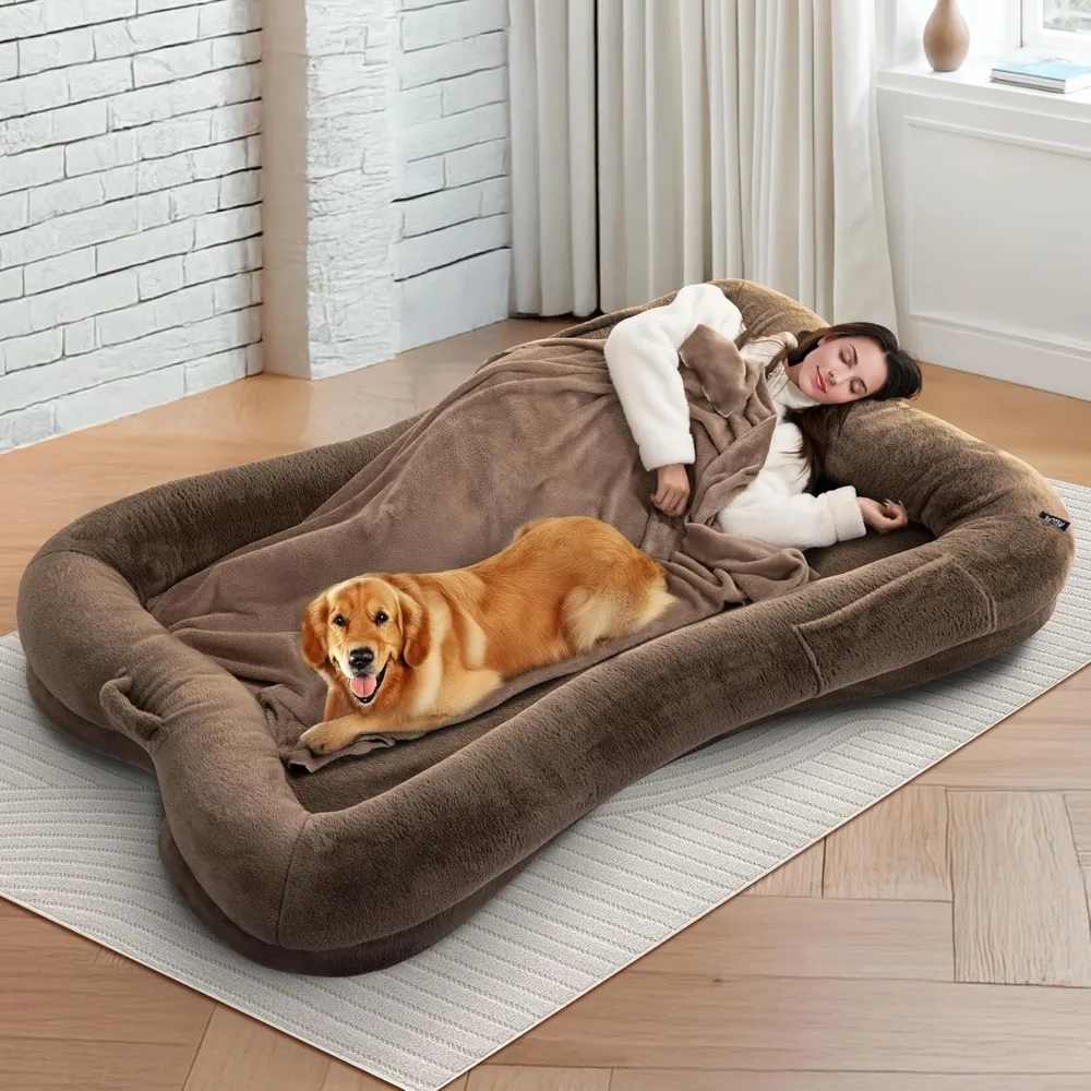 Redlife Extra Large Human Dog Bed 72