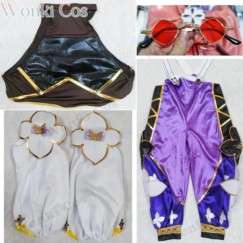 New Genshin Impact Dori Cosplay Genshin Costume Dori Cosplay Outfits Party Costumes Full Set Send Eyeglasses