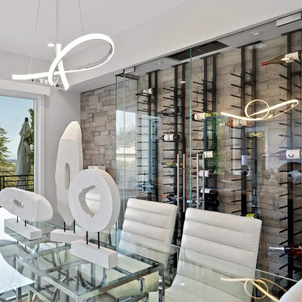 Ultra Wine Racks Wall Mounted Label-Out Wine Racks (4 Foot 1 Deep, Matte Black, 12 Wine Bottles) - Modern Metal  Storage, Mo