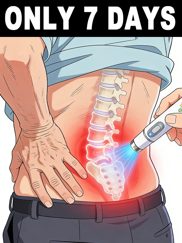 

Shine it on—and let aches and pains quietly fade away.