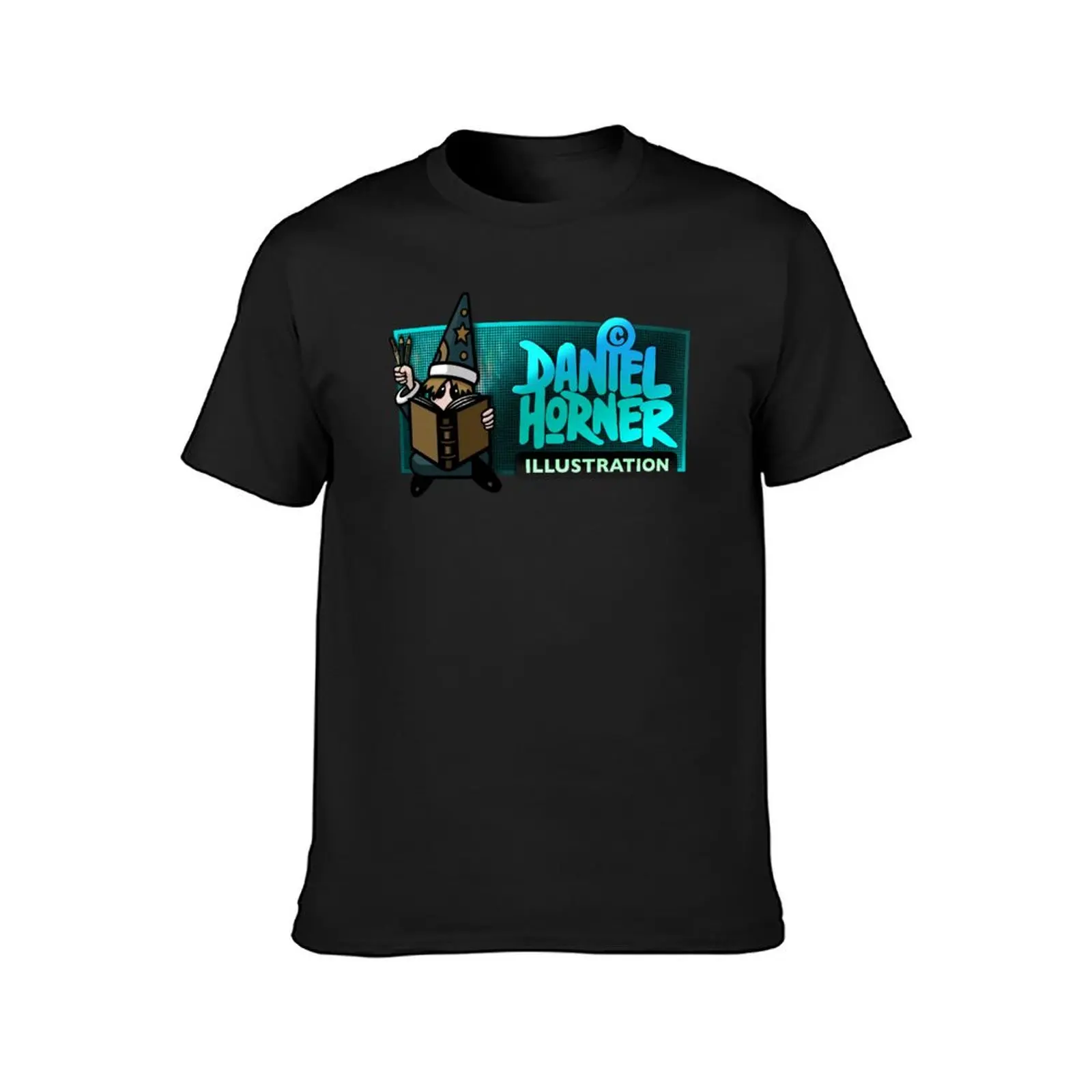 Daniel Horner Illustration - Magic T-Shirt anime clothes summer top for a boy Short sleeve tee mens graphic t-shirts hip hop