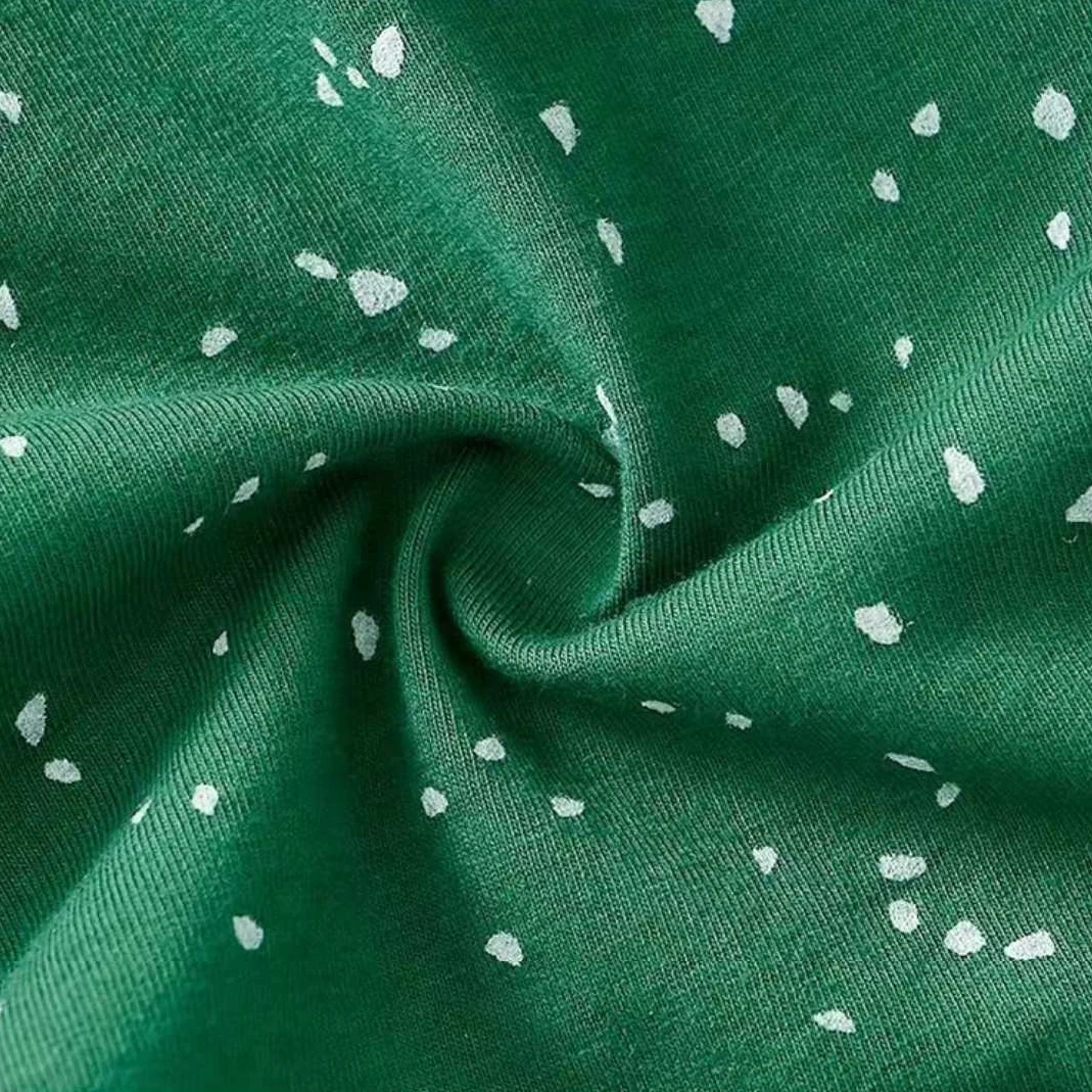 7 قطع من سراويل الملاكم القطنية للرجال بنمط رقطة بيضاء، ملابس داخلية مريحة للارتداء اليومي، ألوان متعددة قابلة للتنفس #5