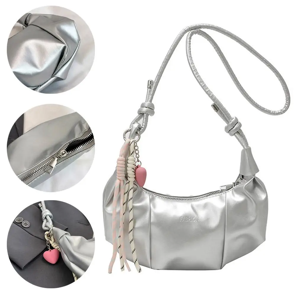 2026 Neue Elegante Kunstleder-Handtasche PU-Schultertasche für Damen, Crossbody-Tasche, Kompakte Abendtasche mit Kette Designer-Tasche – Detail 30