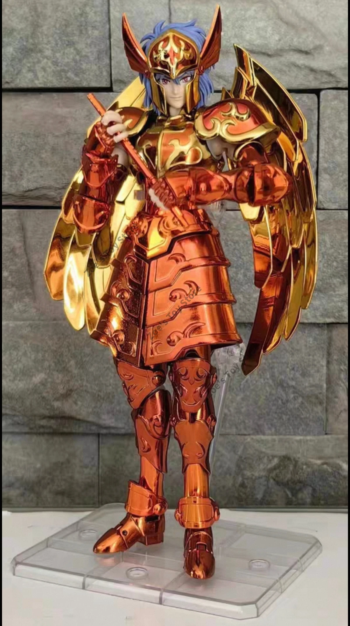 Коллекционная подвижная фигурка BANDAI Saint Cloth Mythology EX Saint Lotus Sauron Asgard Final Battle Ver. (Аниме-модель)