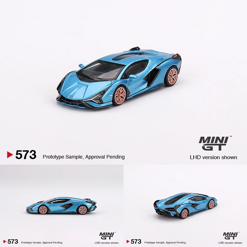 

MINIGT In Stock 1:64 Sian FKP 37 Ble Aegir Diecast Diorama Car Model Toys 573