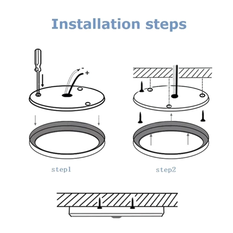 Acessórios interiores marinhos LED Downlight teto 12V/ luz teto