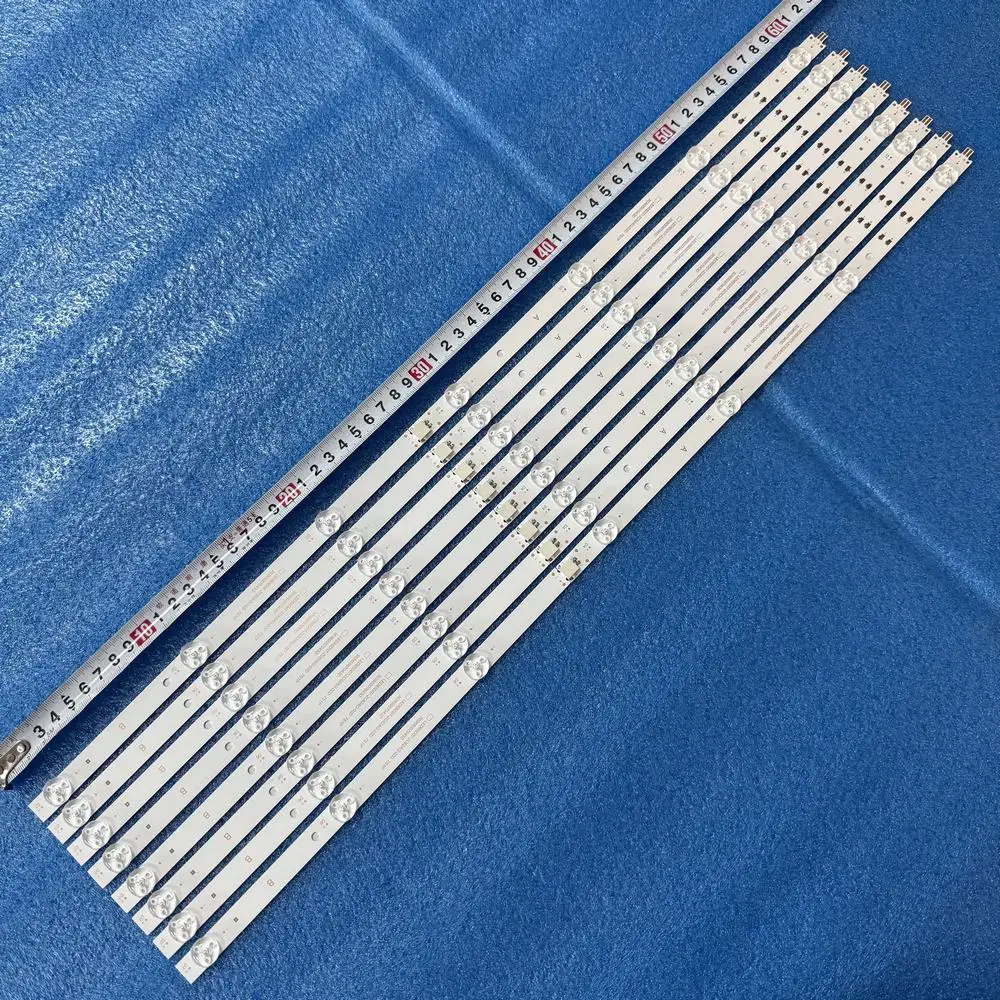 

8pcs/set LED backlight 7LED Strip For SHARP 65FN2EA ONN 100012587 M22227-MT M22083-MT LED65D07-ZC62AG-02D