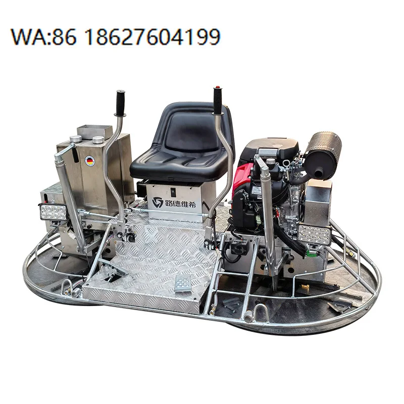 Mini Double Disc Ride On Power Trowel Superior Quality Concrete Floor Finishing Polishing Machinery