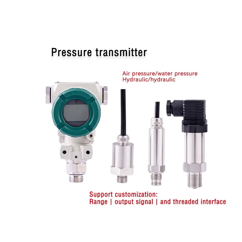 PT100 temperature transmitter with LED display