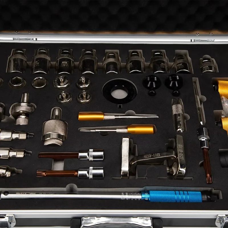 

Набор инструментов для разборки электронных блоков управления (ЭБУ) топливной системы, 38 предметов