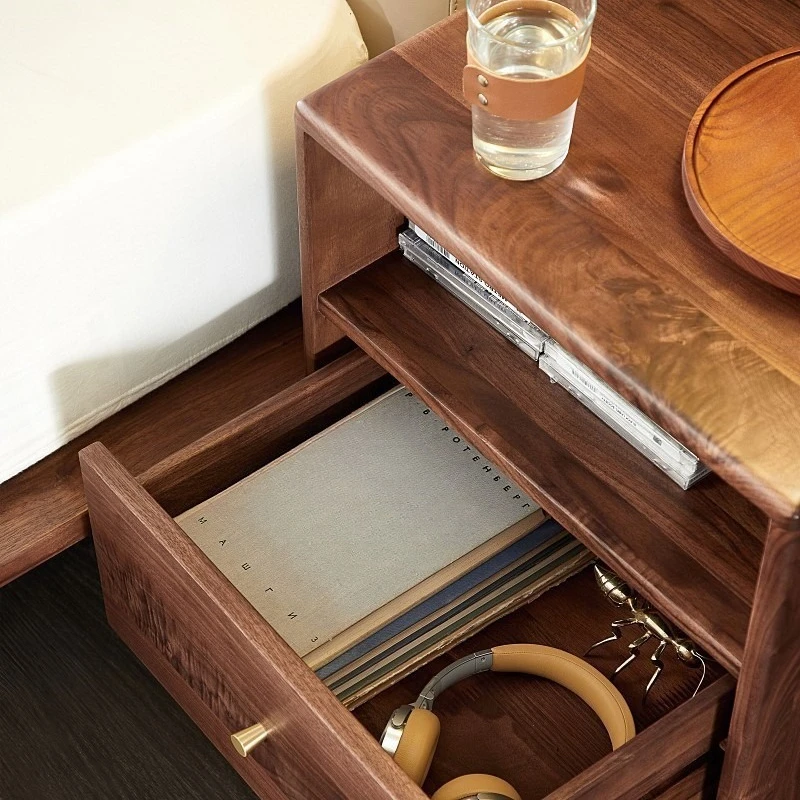 Small apartment Nordic bedside storage cabinet Bedroom small drawer storage cabinet