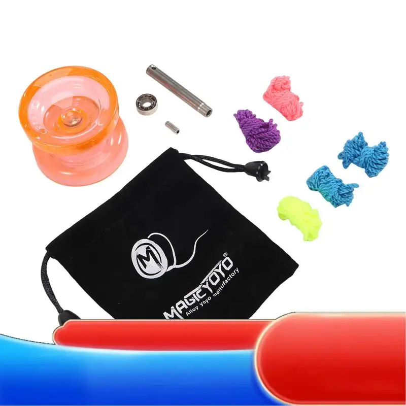 MAGICYOYO K2 Plus Crystal Responsive Yoyo, YoYo de doble propósito con rodamiento sin respuesta de repuesto para intermedio-X65A