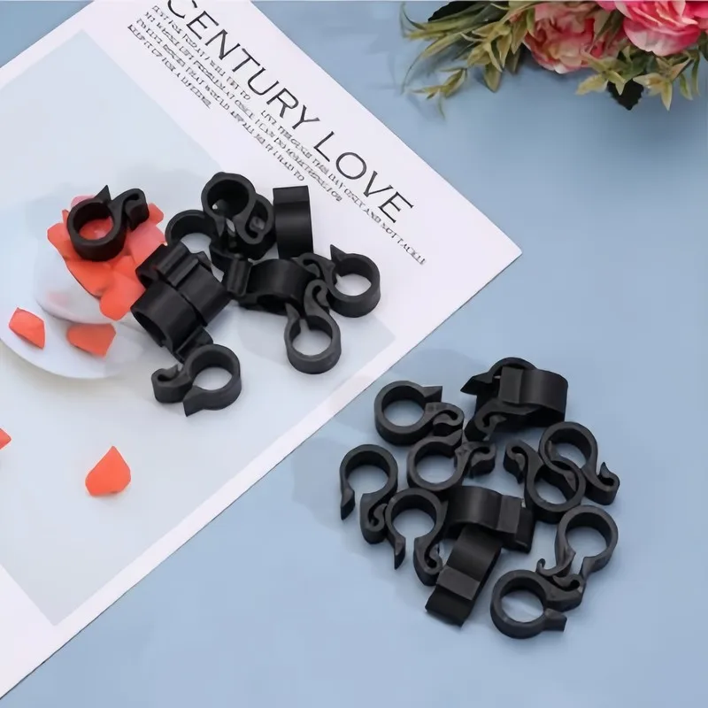 16mm S Type Pipe Clamps 37 pcs, Sturdy Hold for Hoses and Pipes, for Garden Irrigation and Yard Drainage