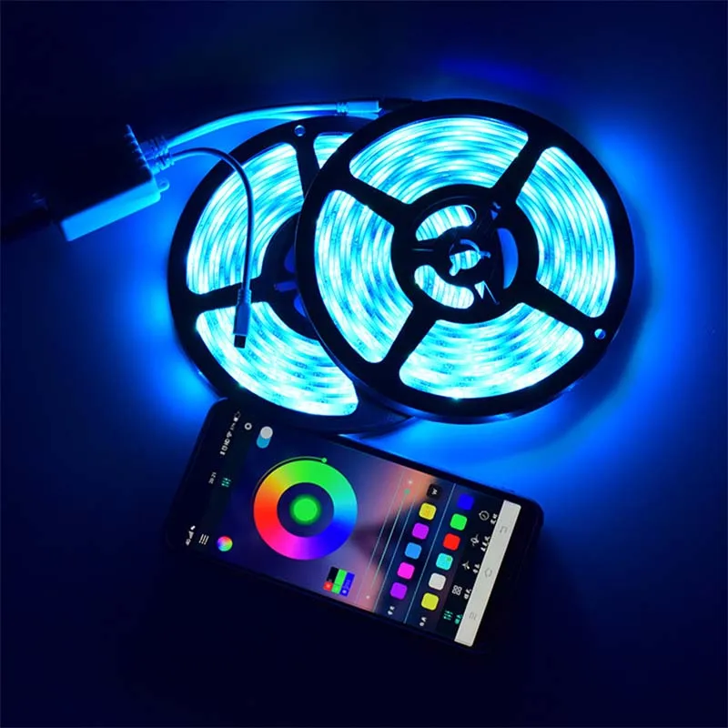 

Wedding Led Strip Lights Wall Decor Bedroom Night Lamp Cabinets Christmas TV Led Tape Cabinets Living Room Mood Light Birthday