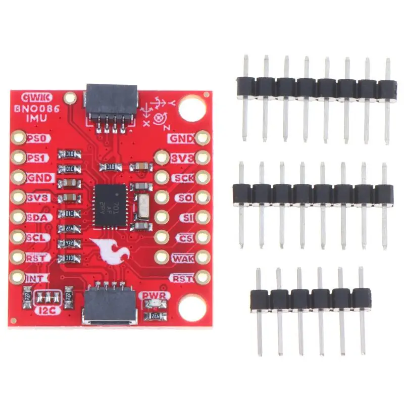 BNO086 IMU Breakout Module Qwiic Triaxial Accelerometer Gyroscope Board for  DIY Robotics Development Projects